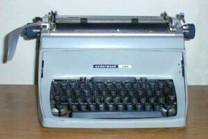 Sleutels typemachine